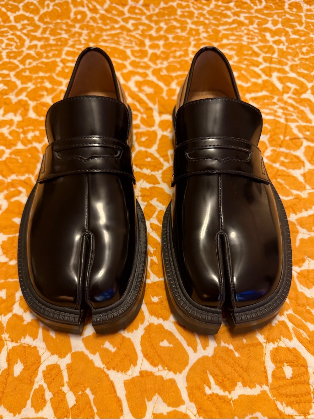 NWOT WoodchuckSato Tabi Chunky Loafers Size 39 EU
